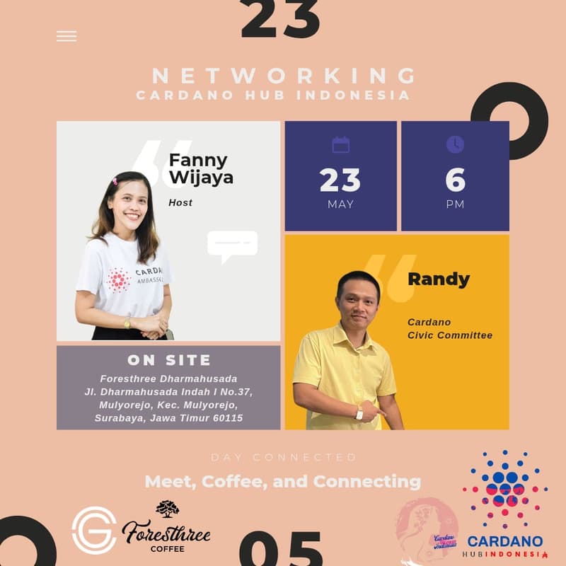 Gambar Sampul untuk Networking Day - Cardano Hub Indonesia
