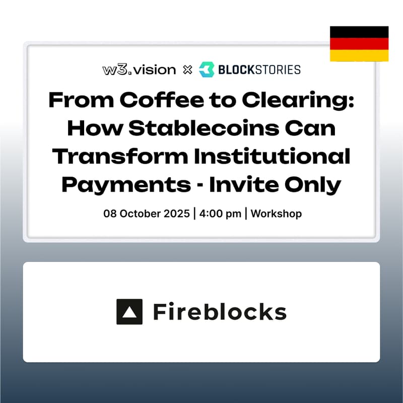 Cover Image for From Coffee to Clearing: How Stablecoins Can Transform Institutional Payments - Invite Only