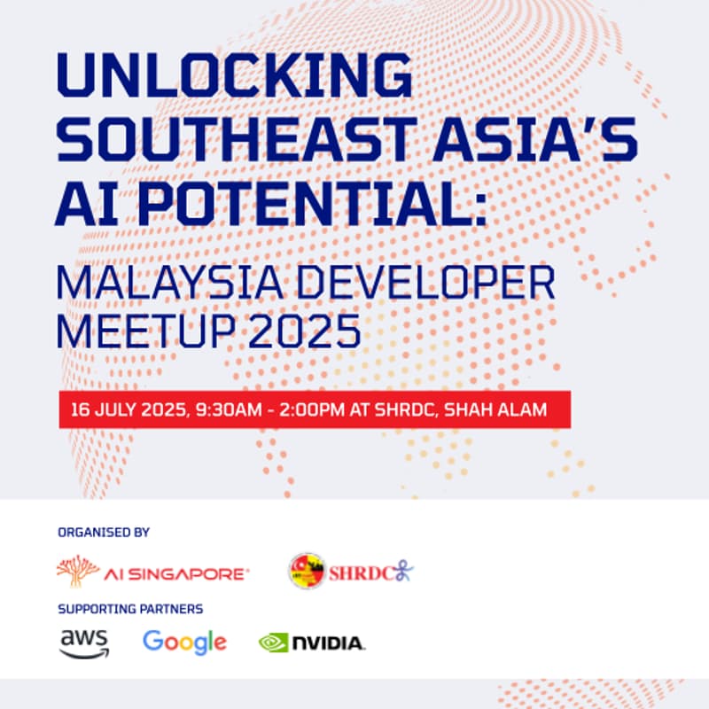 Cover Image for Unlocking Southeast Asia’s AI Potential: Malaysia Developer Meetup 2025