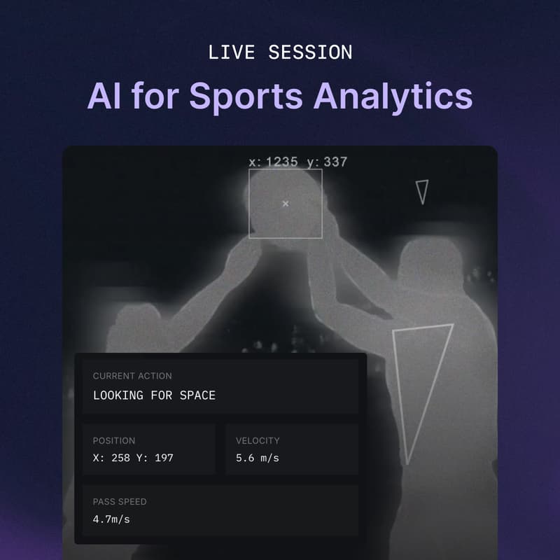 Cover Image for AI for Sports Analytics: Live Chat with PlayVision Co-Founder Marc Zoghby