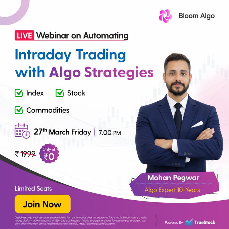 Cover Image for Intraday Trading with Algo Strategies