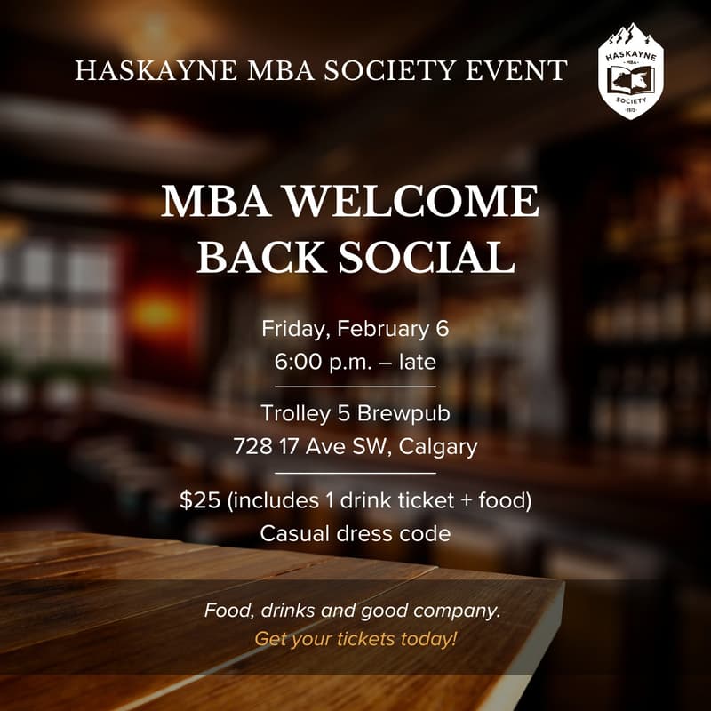 Cover Image for MBA WELCOME BACK SOCIAL