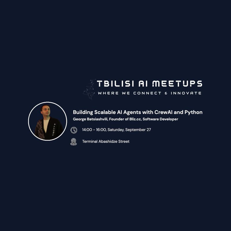 Cover Image for Building Scalable AI Agents with CrewAI and Python