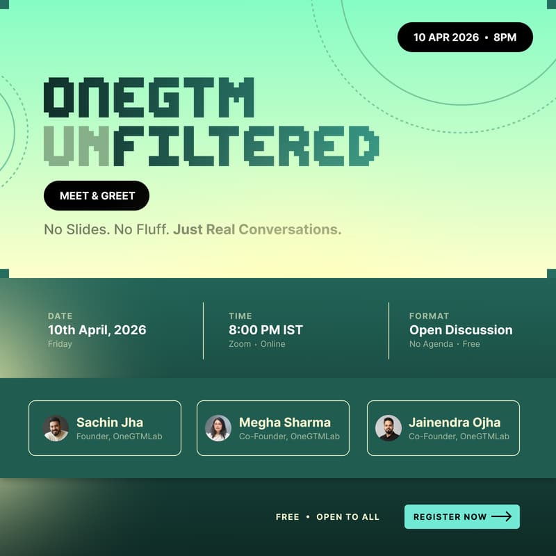 Cover Image for ONEGTM Unfiltered: Meet & Greet