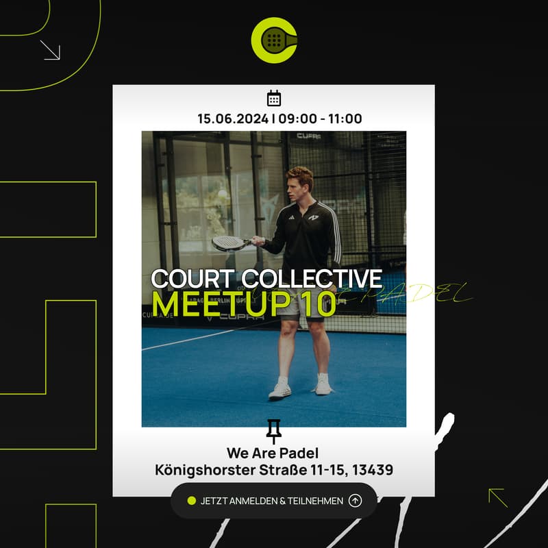Titelbild für Court Collective MeetUp 10
