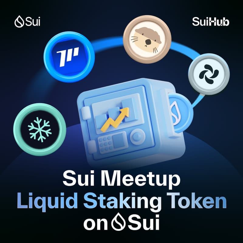 Cover Image for Sui Meetup: Liquid Staking Tokens on Sui