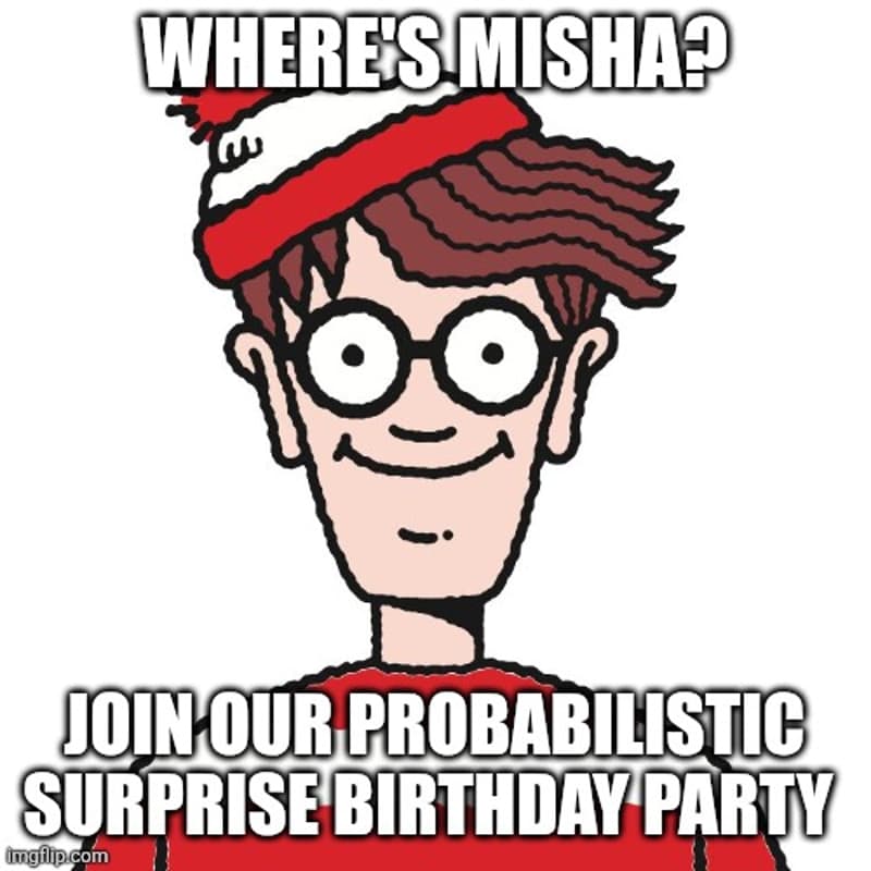 Cover Image for Where's Misha? Monday: 15% Chance