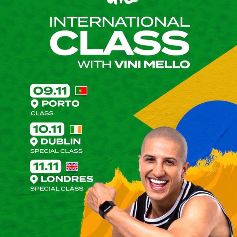 Cover Image for 1° FitDance Special Class with Vini Melo in London!