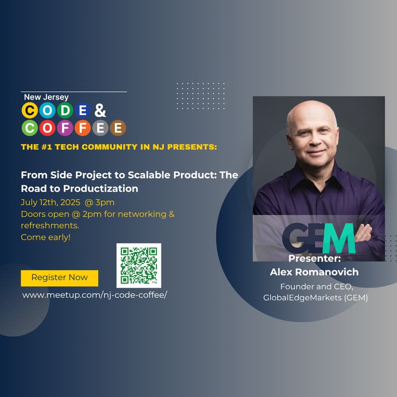 Cover Image for From Side Project to Scalable Product: The Road to Productization