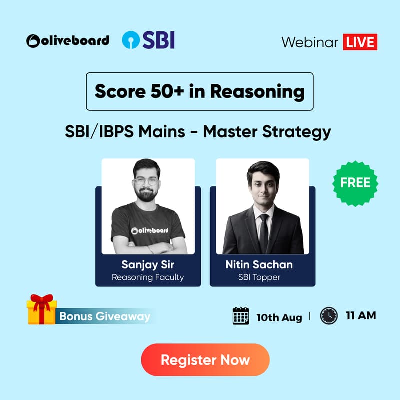 Cover Image for Score 50+ in Reasoning: SBI/IBPS Mains - Master Strategy