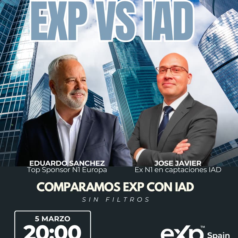 Cover Image for 🔵 eXp vs IAD: Análisis y Comparación Profesional