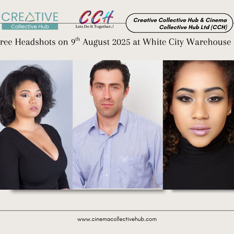 Cover Image for Shoot your Shot: Free Headshots by CCH