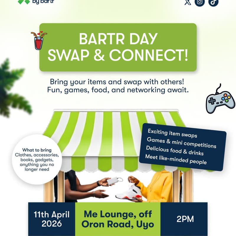 Cover Image for 🎉 Bartr Day – Swap & Connect!
