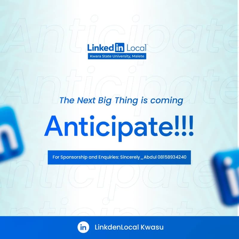 Cover Image for LinkedIn Local Kwasu