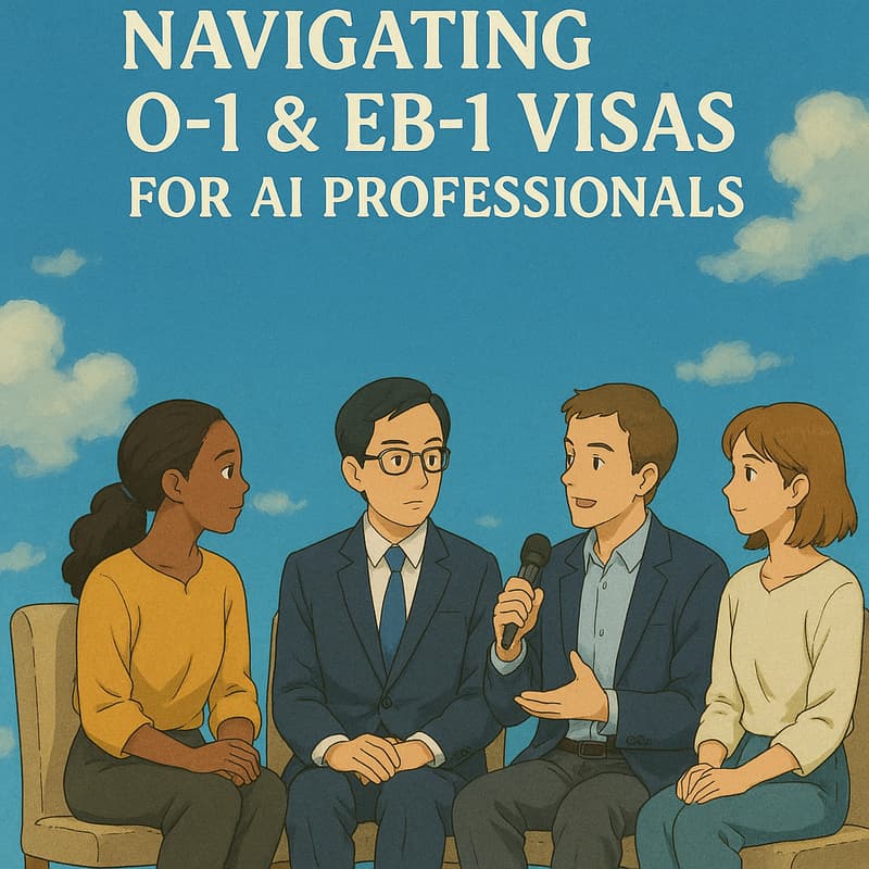Cover Image for O1/EB1 US Visas AMA for AI researchers, founders, and builders