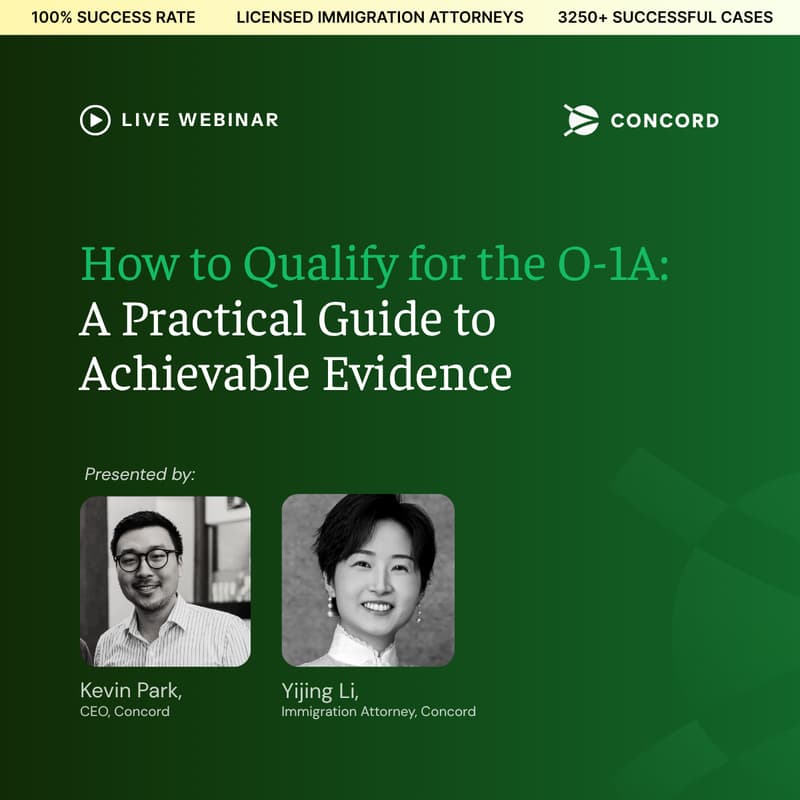 Cover Image for How to Qualify for the O-1A: A Practical Guide to Achievable Evidence