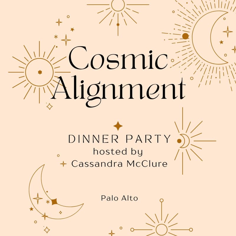 Cover Image for 🌙 Cosmic Alignment: A Curated Women’s Dinner Under the Moon