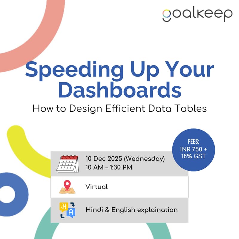 Cover Image for Speeding Up Your Dashboards