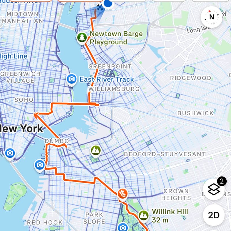 Cover Image for Sunday morning NYC marathon simuilation run!