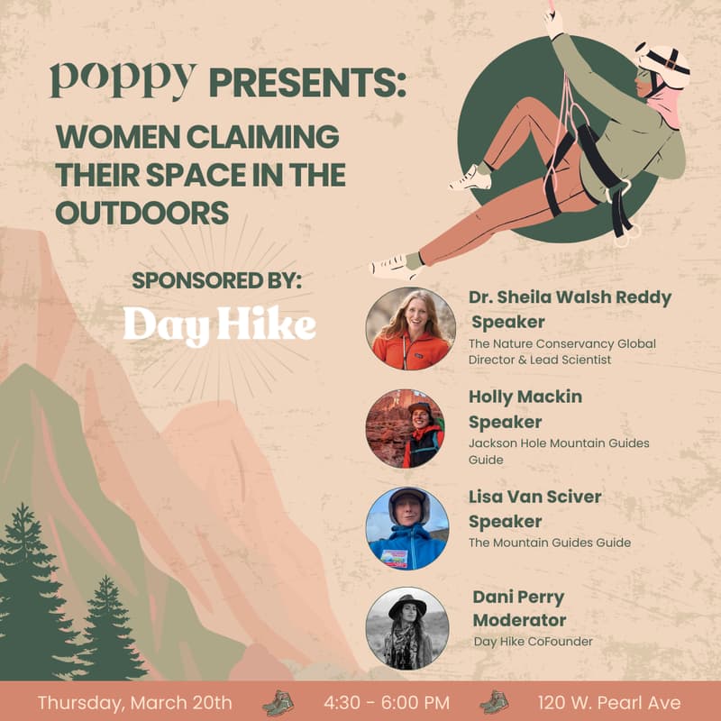 Cover Image for Poppy Presents: Women Claiming Their Space in the Outdoors