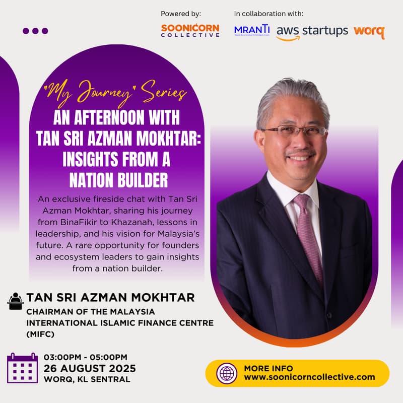 Cover Image for "My Journey" Series with Tan Sri Azman Mokhtar