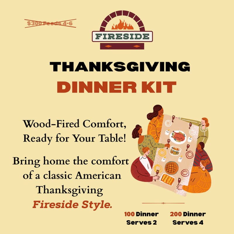 Cover Image for FIRESIDE Thanksgiving Kit Pre-Order
