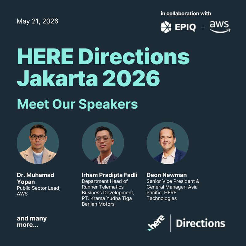 Cover Image for HERE Directions Jakarta 2026