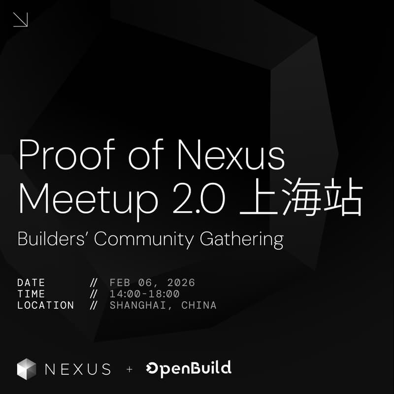 Cover Image for Proof of Nexus Meetup 2.0 @ 上海