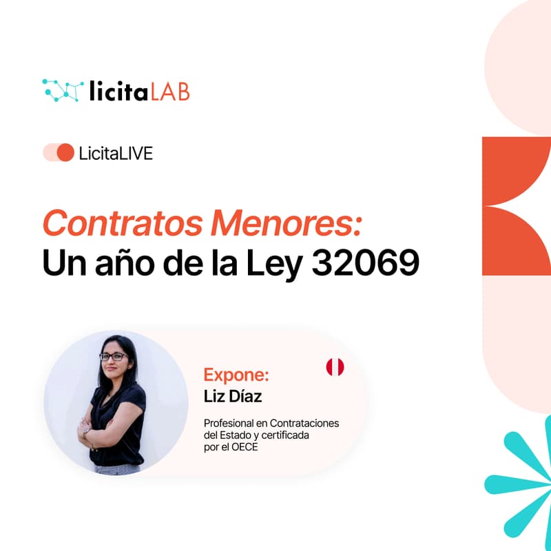 Cover Image for LicitaLive | Contratos Menores: Un año de la Ley 32069