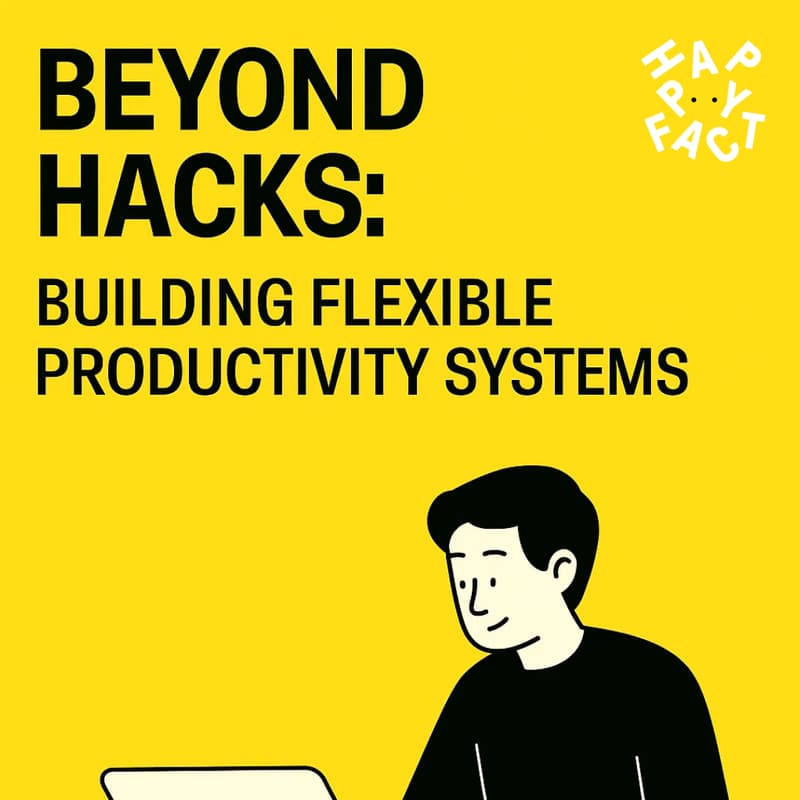 Cover Image for Beyond Hacks: Building Flexible Productivity Systems