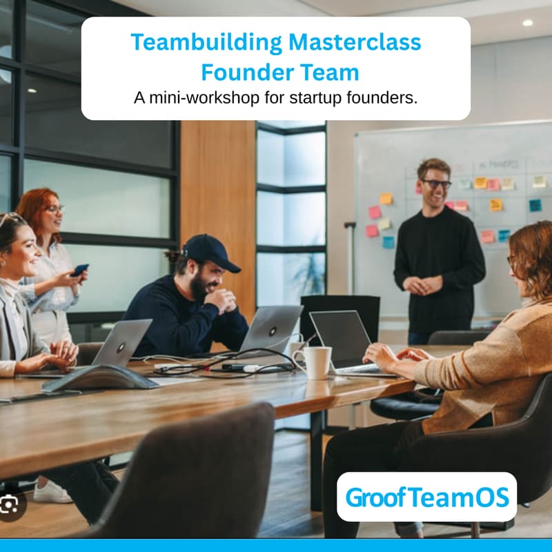 Cover Image for Groof Masterclass: How to build a thriving Founder Team.