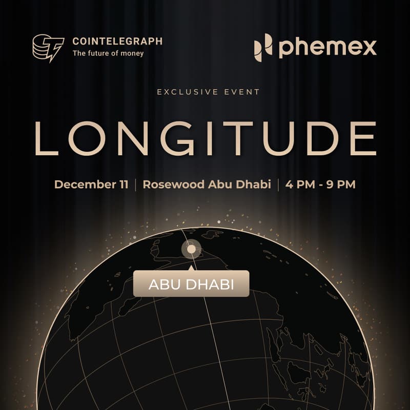 Cover Image for LONGITUDE by Cointelegraph x Phemex, 7th edition