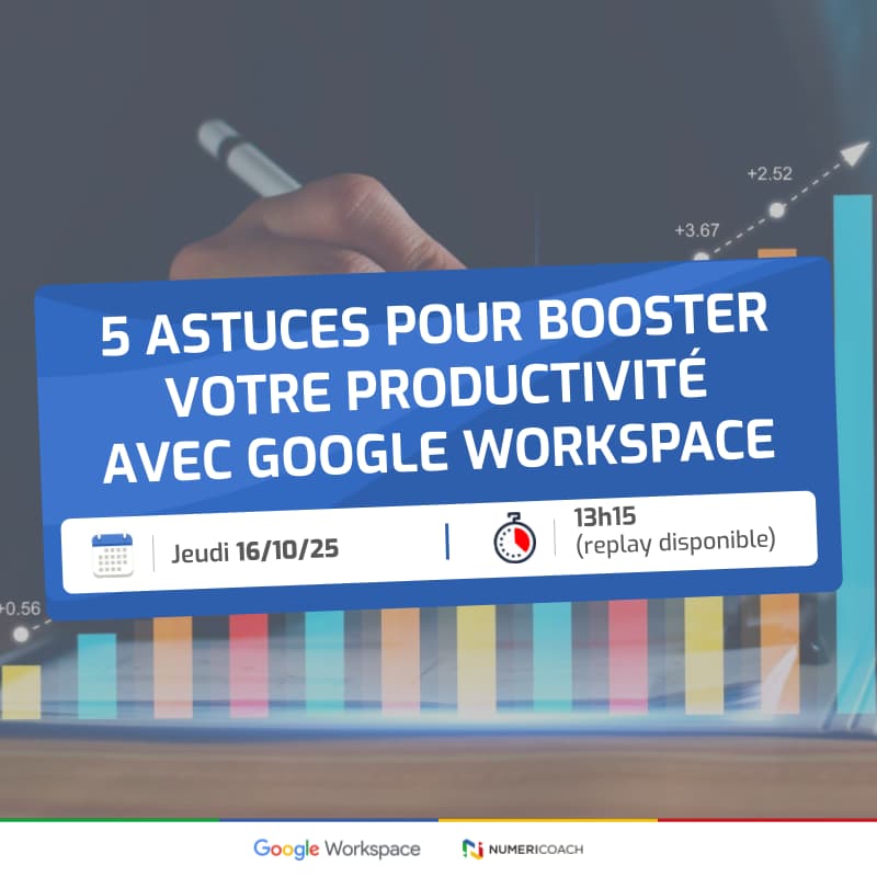 Cover Image for 5 astuces pour booster votre productivité avec Google Workspace