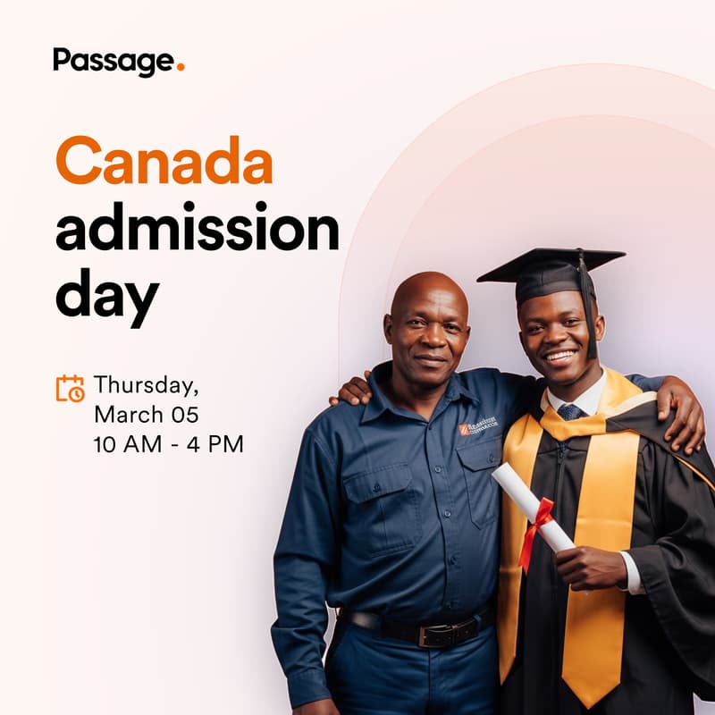 Cover Image for Canada Admissions Day — with Financing Support [Harare]