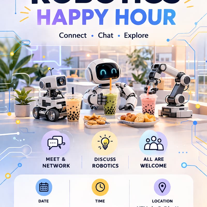 Cover Image for Robotics Happy Hour
