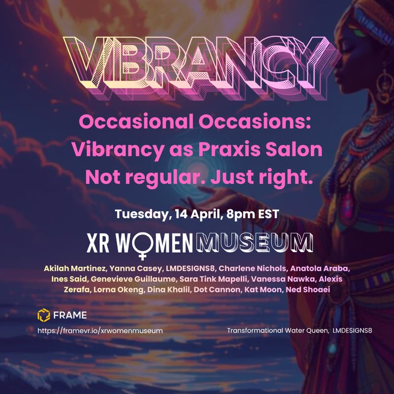 Cover Image for Occasional Occasions: Vibrancy as Praxis Salon