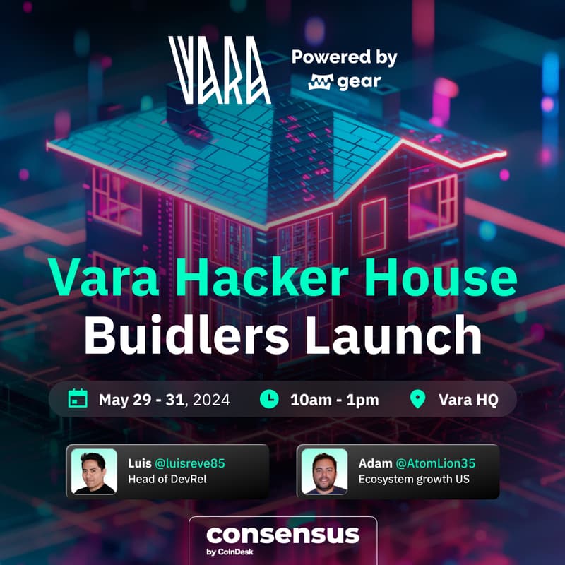 Cover Image for Vara Hacker House - Buidlers Launch