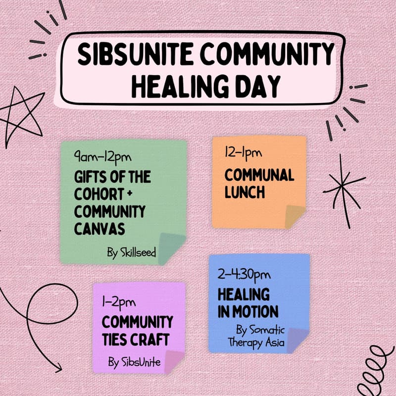 Cover Image for SibsUnite Community Healing Day