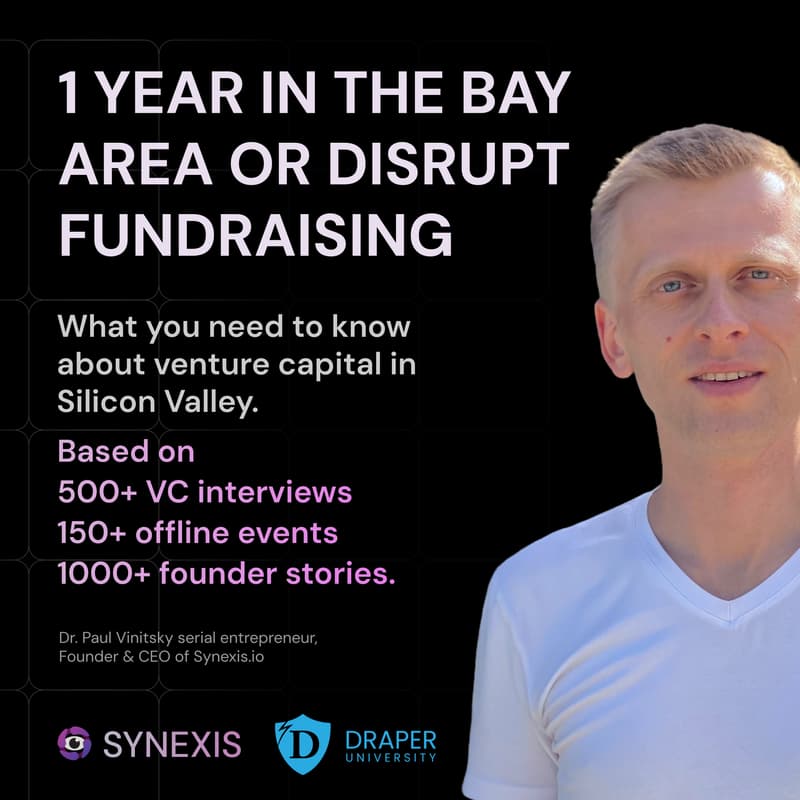 Cover Image for 1 year in the Bay Area or Disrupt Fundraising [DraperU Edition]