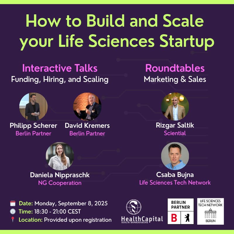 Cover Image for How to Build and Scale your Life Sciences Startup