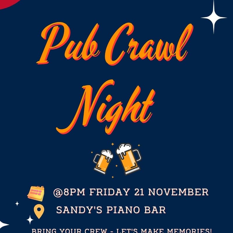 Cover Image for PUB CRAWL