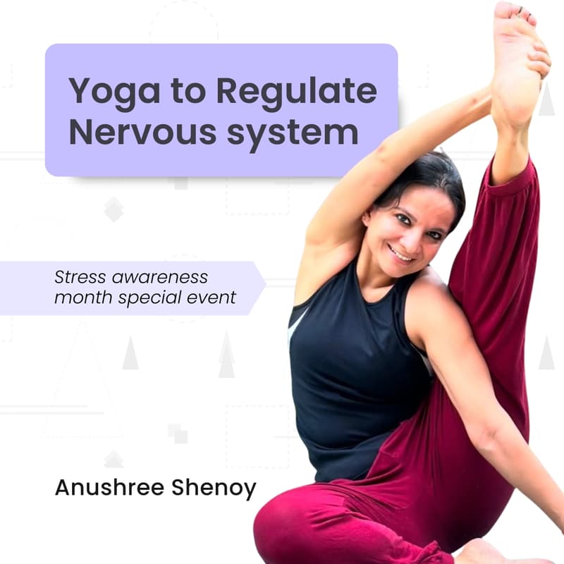 Yoga to Regulate Your Nervous system | Stress Awareness Month Special ...