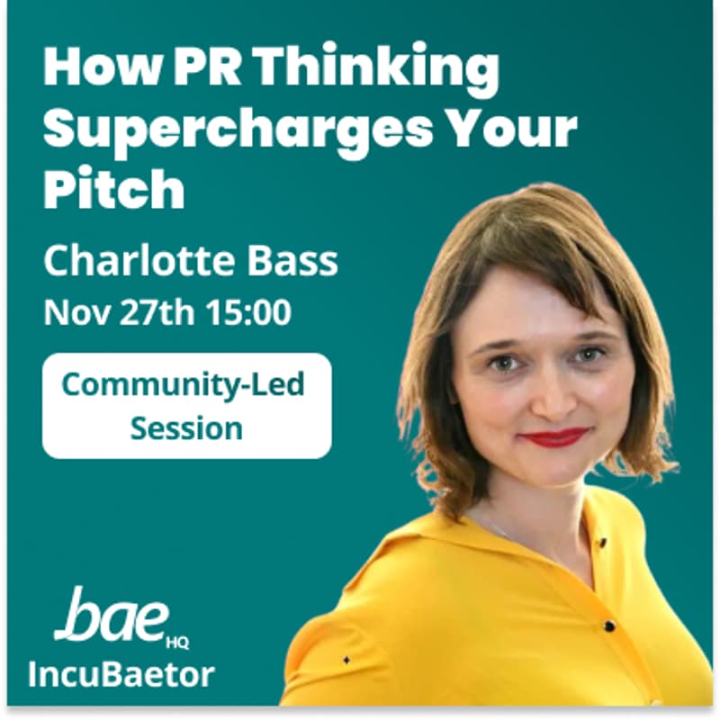Cover Image for Sell the Story, Not Just the Solution: How PR Thinking Supercharges Your Pitch
