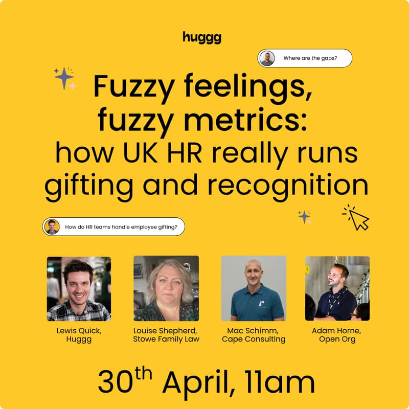 Cover Image for Fuzzy feelings, fuzzy metrics: how UK HR really runs gifting and recognition