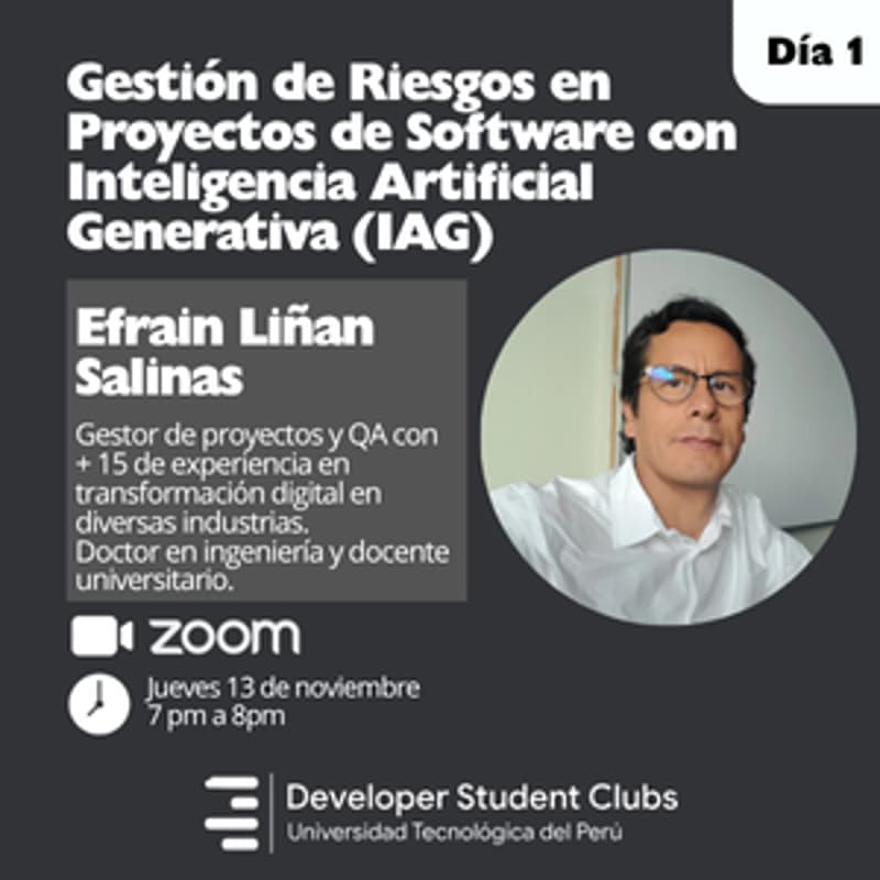 Cover Image for Gestión de Riesgos en Proyectos de Software con Inteligencia Artificial Generativa (IAG)