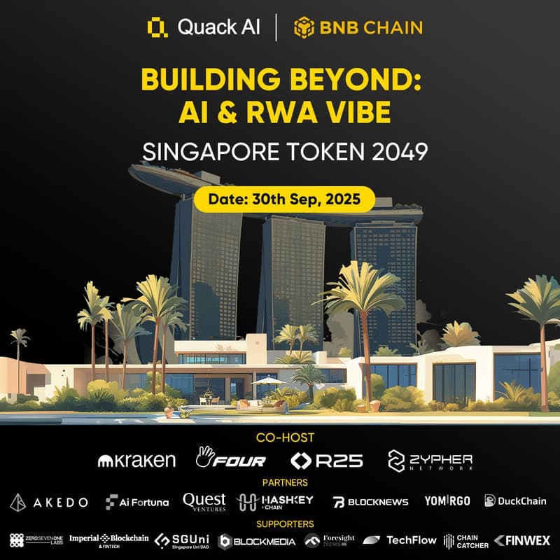 Cover Image for Building Beyond: AI & RWA Vibe @Singapore Token2049