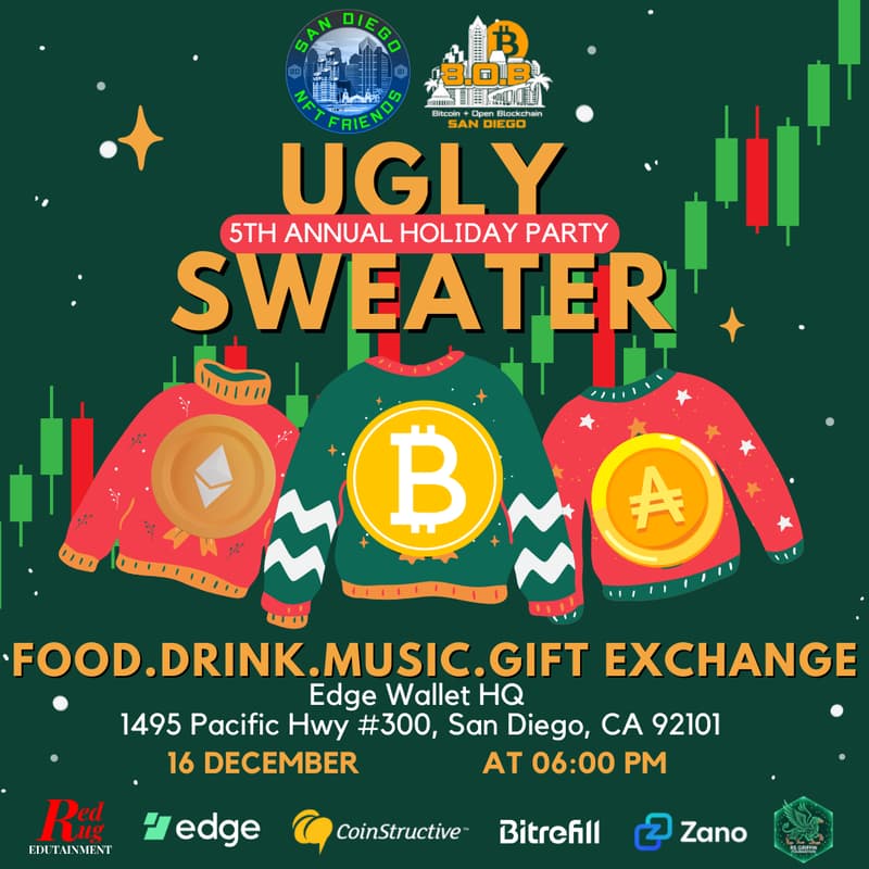 Cover Image for 5th Annual NFT and Crypto Holiday Party!