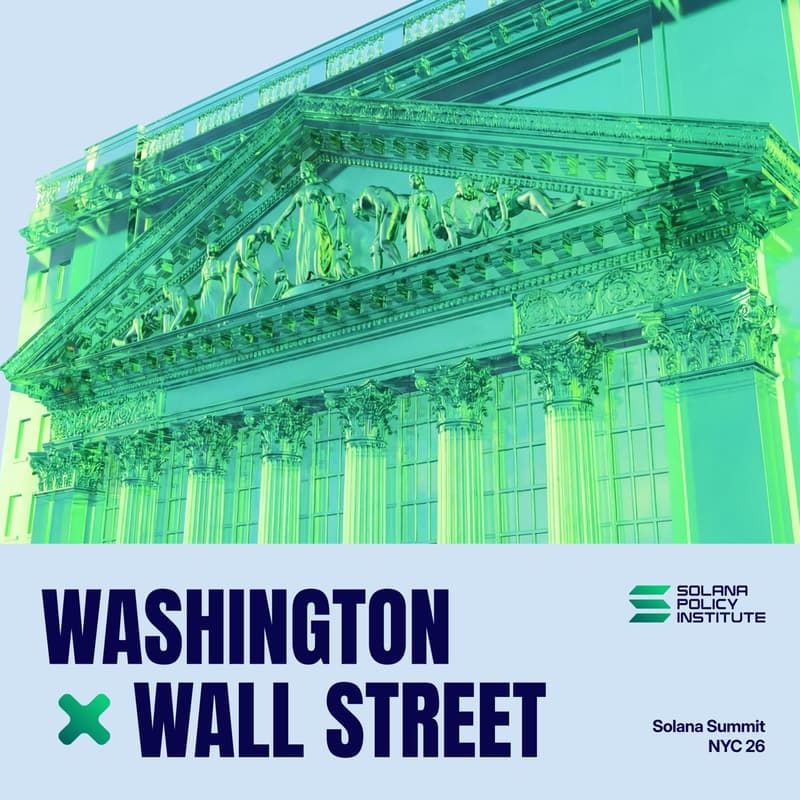 Cover Image for Solana Summit: Washington x Wall Street