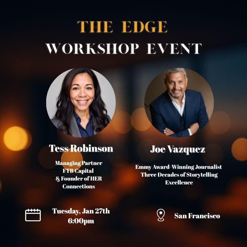 Cover Image for The Edge Workshop: Master Your Fundraising Story with Joe Vazquez
