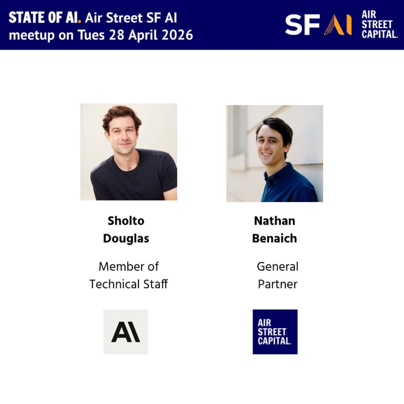 Cover Image for Air Street SF AI meetup